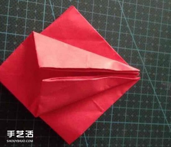 四個角的北極星折紙 北極星的折法圖解教程 -  itrip.net.cn