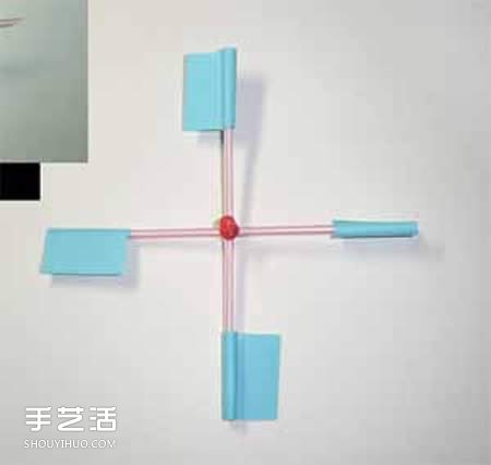 簡易荷蘭風車的制作方法 牙膏盒做風車的教程 -  itrip.net.cn