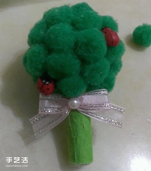 自制婚禮伴手禮的方法 可愛花菜鑰匙圈掛件DIY -  itrip.net.cn
