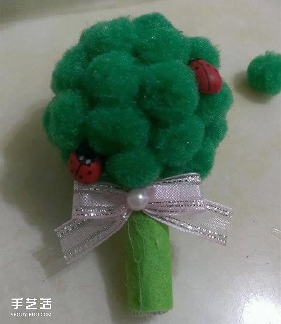 自制婚禮伴手禮的方法 可愛花菜鑰匙圈掛件DIY -  itrip.net.cn