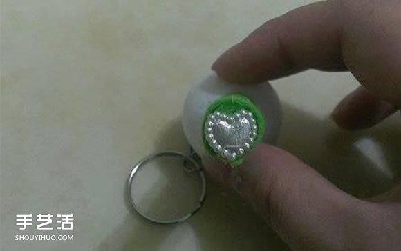 自制婚禮伴手禮的方法 可愛花菜鑰匙圈掛件DIY -  itrip.net.cn