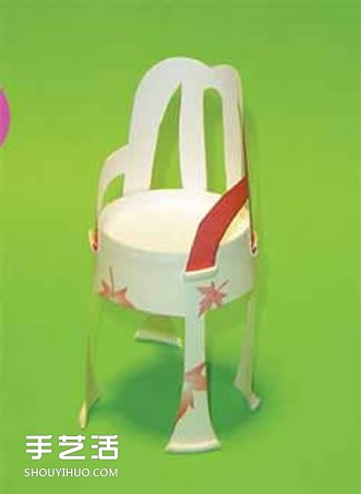 幼兒園紙杯椅子的做法 簡單自制迷你椅子教程 -  itrip.net.cn