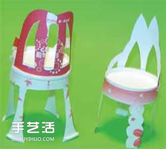 幼兒園紙杯椅子的做法 簡單自制迷你椅子教程 -  itrip.net.cn