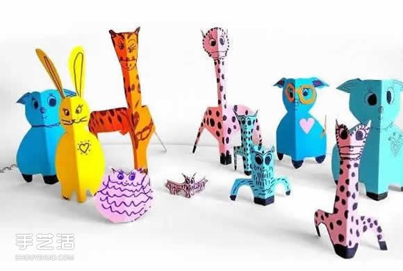 小動(dòng)物剪紙的簡(jiǎn)單剪法 幼兒剪紙手工動(dòng)物教程 -  itrip.net.cn