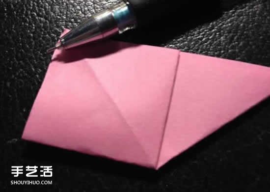 百合花怎么折圖解教程 折百合花的過程實(shí)拍 -  itrip.net.cn