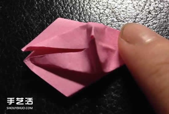 百合花怎么折圖解教程 折百合花的過程實(shí)拍 -  itrip.net.cn