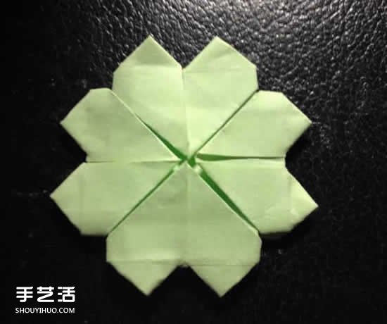 四葉草的折法兩張紙 簡(jiǎn)單四葉草折紙教程 -  itrip.net.cn