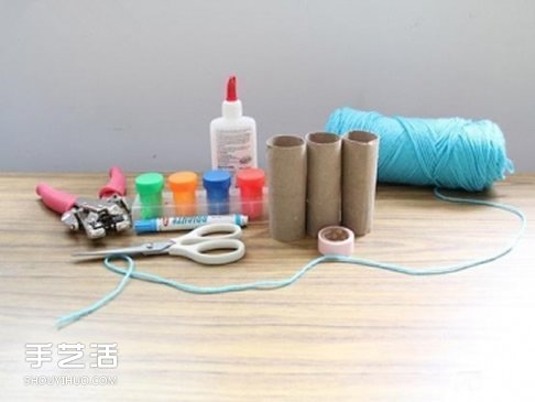 幼兒園望遠(yuǎn)鏡的制作教程 卷紙筒做望遠(yuǎn)鏡玩具 -  itrip.net.cn
