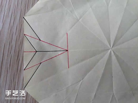 八瓣花的折法圖解教程 折紙八瓣花的過程步驟 -  itrip.net.cn