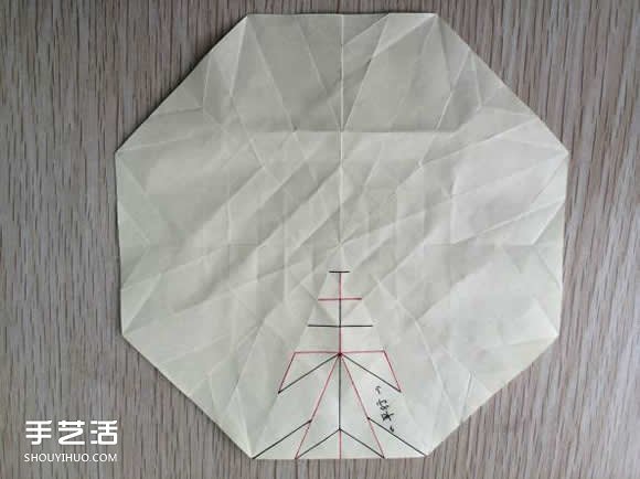 八瓣花的折法圖解教程 折紙八瓣花的過程步驟 -  itrip.net.cn