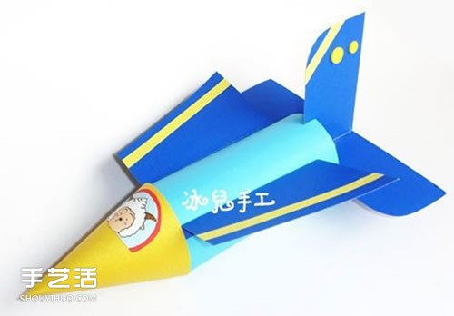 簡(jiǎn)單飛機(jī)模型制作過(guò)程 衛(wèi)生紙筒手工制作飛機(jī) -  itrip.net.cn