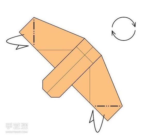 折紙沙發(fā)椅的折法圖解 手工沙發(fā)椅折疊步驟圖 -  itrip.net.cn