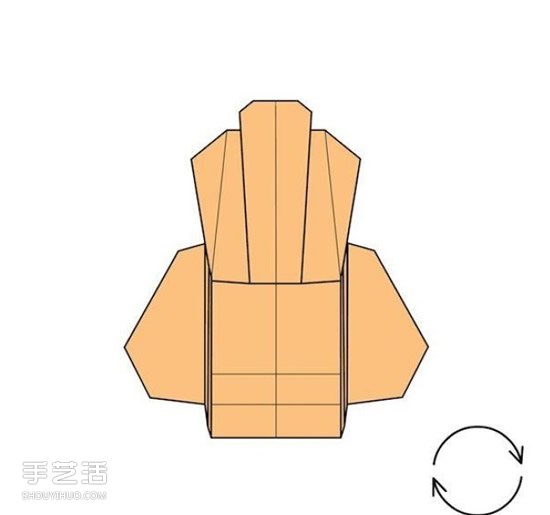 折紙沙發(fā)椅的折法圖解 手工沙發(fā)椅折疊步驟圖 -  itrip.net.cn