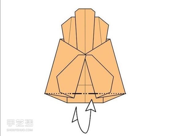 折紙沙發(fā)椅的折法圖解 手工沙發(fā)椅折疊步驟圖 -  itrip.net.cn