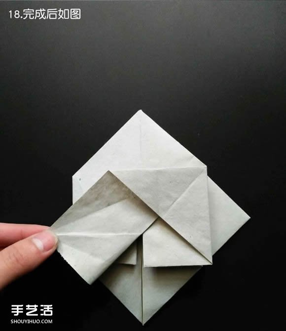 超復(fù)雜折紙鯊魚(yú)圖解 立體鯊魚(yú)的折法詳細(xì)步驟 -  itrip.net.cn