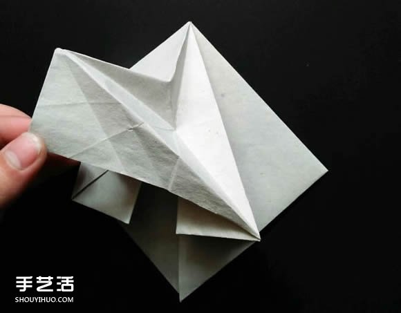 超復(fù)雜折紙鯊魚(yú)圖解 立體鯊魚(yú)的折法詳細(xì)步驟 -  itrip.net.cn