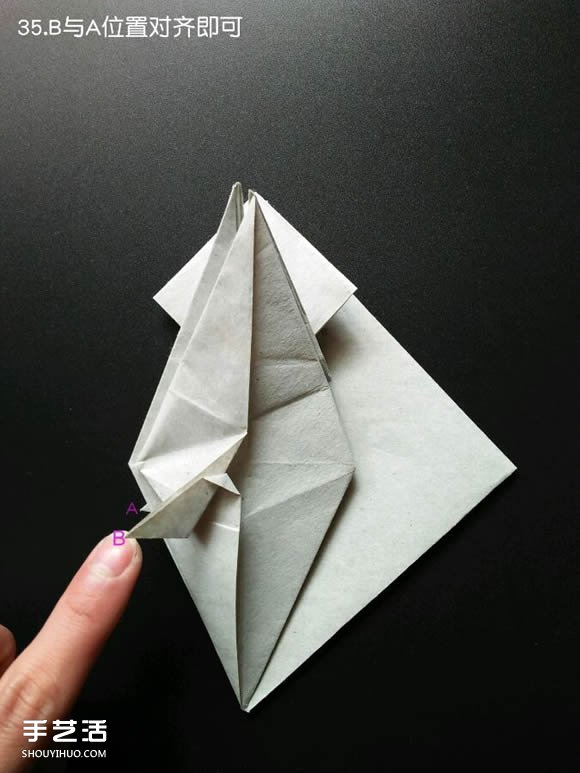 超復(fù)雜折紙鯊魚(yú)圖解 立體鯊魚(yú)的折法詳細(xì)步驟 -  itrip.net.cn