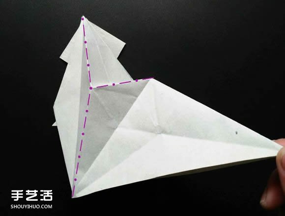 超復(fù)雜折紙鯊魚(yú)圖解 立體鯊魚(yú)的折法詳細(xì)步驟 -  itrip.net.cn