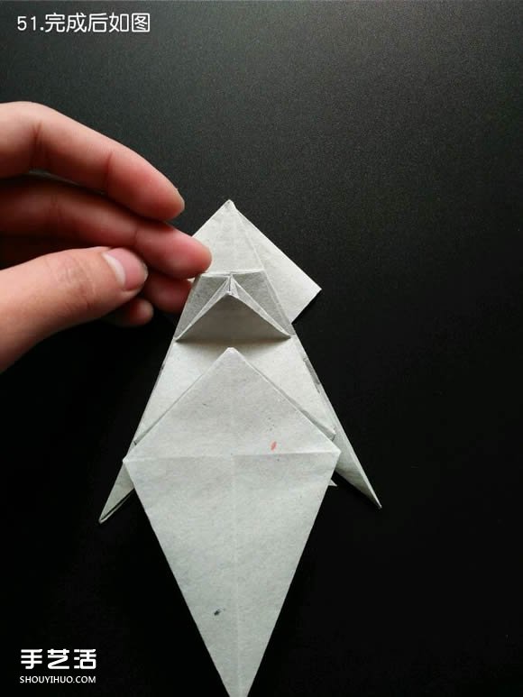 超復(fù)雜折紙鯊魚(yú)圖解 立體鯊魚(yú)的折法詳細(xì)步驟 -  itrip.net.cn