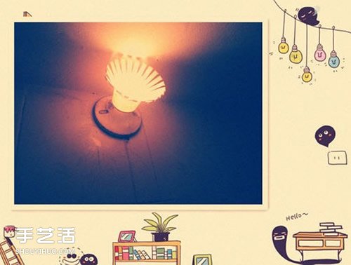 一次性紙杯制作燈罩 簡易紙杯燈罩的做法 -  itrip.net.cn