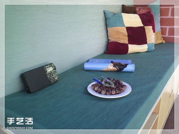 自制坐凳墊子的方法 手工布藝坐凳墊做法教程 -  itrip.net.cn
