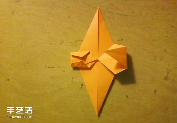 怎么用紙折大象的方法 平面大象的折紙圖解 -  itrip.net.cn