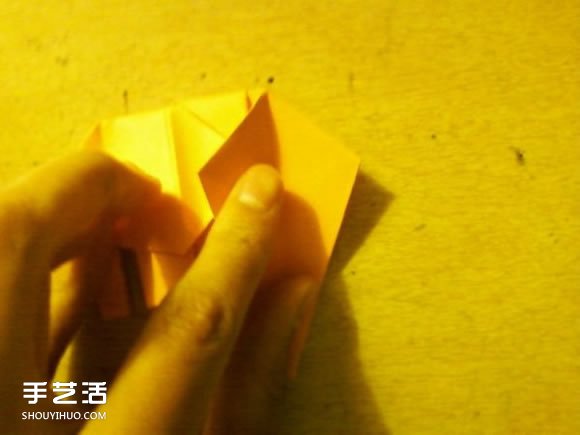 怎么用紙折大象的方法 平面大象的折紙圖解 -  itrip.net.cn