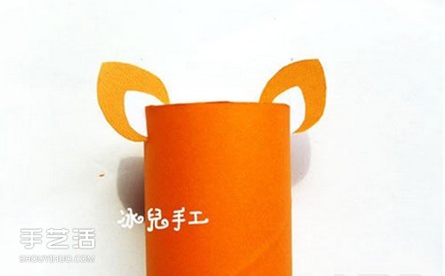幼兒園老虎手工制作教程 卷紙筒老虎怎么做圖解 -  itrip.net.cn