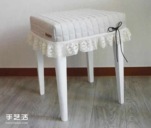 梳妝臺(tái)椅凳改造DIY 上漆再做個(gè)椅子套超完美 -  itrip.net.cn