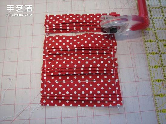 不織布玫瑰花制作圖解 手工布藝玫瑰花的做法 -  itrip.net.cn