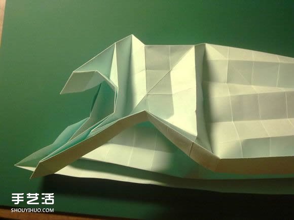 折紙初音未來的詳細(xì)圖解 初音未來的折法過程 -  itrip.net.cn