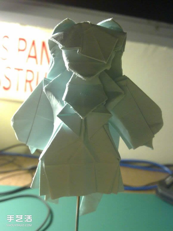 折紙初音未來的詳細(xì)圖解 初音未來的折法過程 -  itrip.net.cn