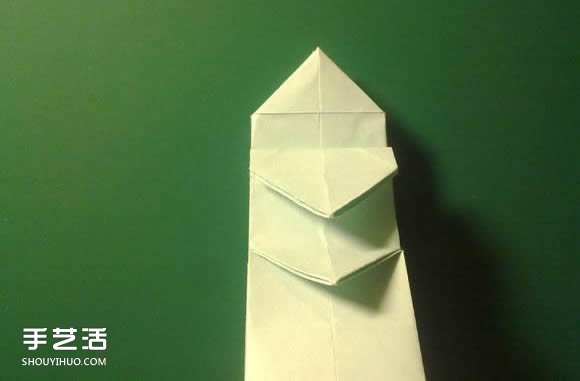 折紙初音未來的詳細(xì)圖解 初音未來的折法過程 -  itrip.net.cn