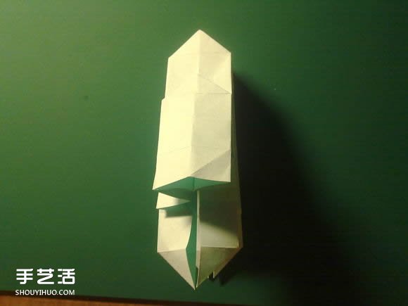 折紙初音未來的詳細(xì)圖解 初音未來的折法過程 -  itrip.net.cn