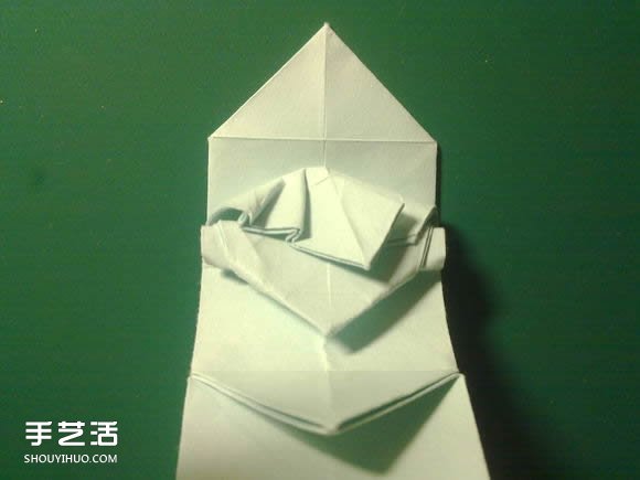 折紙初音未來的詳細(xì)圖解 初音未來的折法過程 -  itrip.net.cn