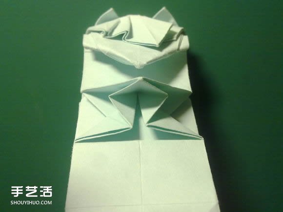 折紙初音未來的詳細(xì)圖解 初音未來的折法過程 -  itrip.net.cn