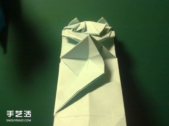 折紙初音未來的詳細(xì)圖解 初音未來的折法過程 -  itrip.net.cn