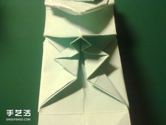 折紙初音未來的詳細(xì)圖解 初音未來的折法過程 -  itrip.net.cn