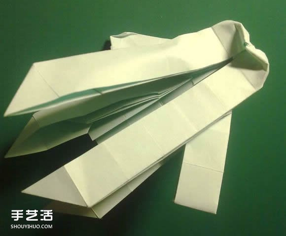 折紙初音未來的詳細(xì)圖解 初音未來的折法過程 -  itrip.net.cn