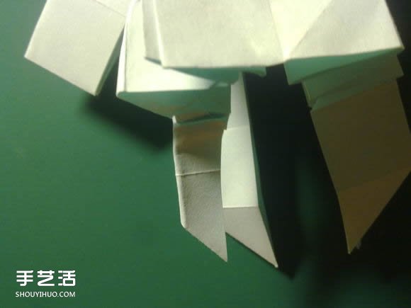 折紙初音未來的詳細(xì)圖解 初音未來的折法過程 -  itrip.net.cn