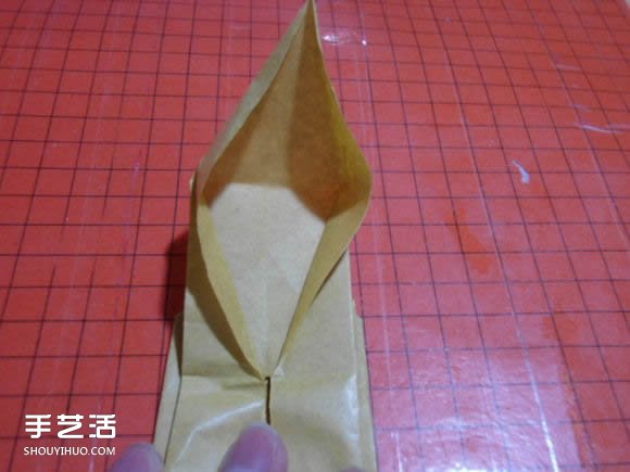 帶翅膀惡魔之心折紙圖解 怎么折惡魔之心教程 -  itrip.net.cn