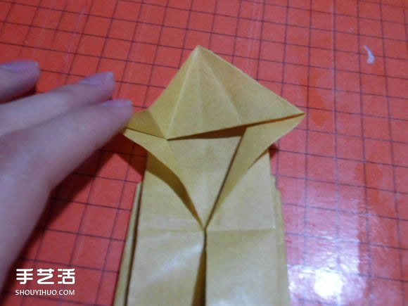 帶翅膀惡魔之心折紙圖解 怎么折惡魔之心教程 -  itrip.net.cn