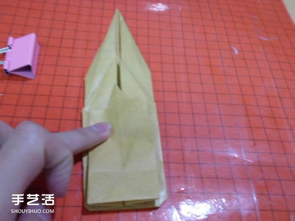 帶翅膀惡魔之心折紙圖解 怎么折惡魔之心教程 -  itrip.net.cn