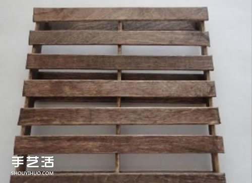 雪糕棍手工制作杯墊 自制雪糕棍杯墊DIY教程 -  itrip.net.cn