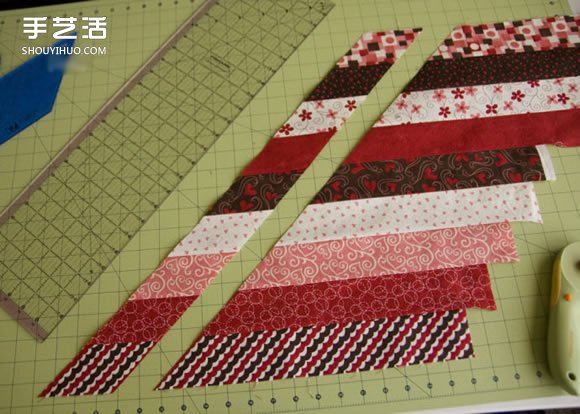 地中海風(fēng)格靠枕DIY教程 手工布藝制作條紋靠枕 -  itrip.net.cn