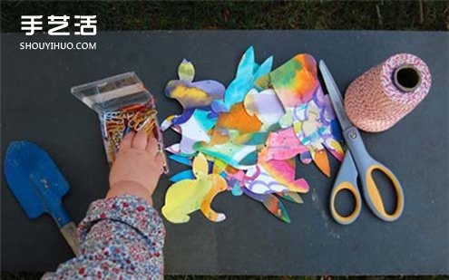 復(fù)活節(jié)/中秋節(jié)布置：幼兒園教室兔子掛飾制作 -  itrip.net.cn