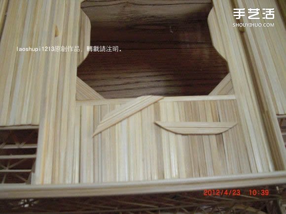 筷子和竹簽制作埃菲爾鐵塔模型的詳細圖解教程 -  itrip.net.cn