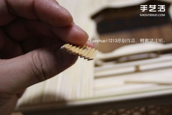 筷子和竹簽制作埃菲爾鐵塔模型的詳細圖解教程 -  itrip.net.cn