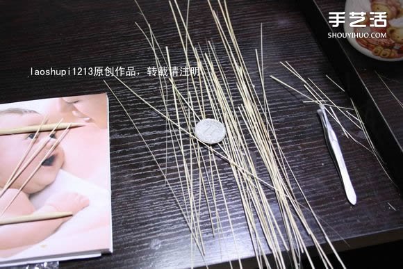 筷子和竹簽制作埃菲爾鐵塔模型的詳細圖解教程 -  itrip.net.cn