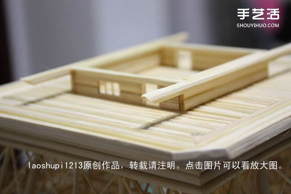 筷子和竹簽制作埃菲爾鐵塔模型的詳細圖解教程 -  itrip.net.cn